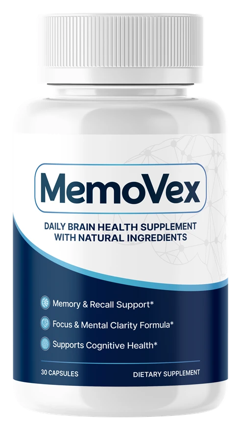 A MemoVex bottle (two-bottle pack)
